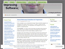 Tablet Screenshot of improvingsoftware.com